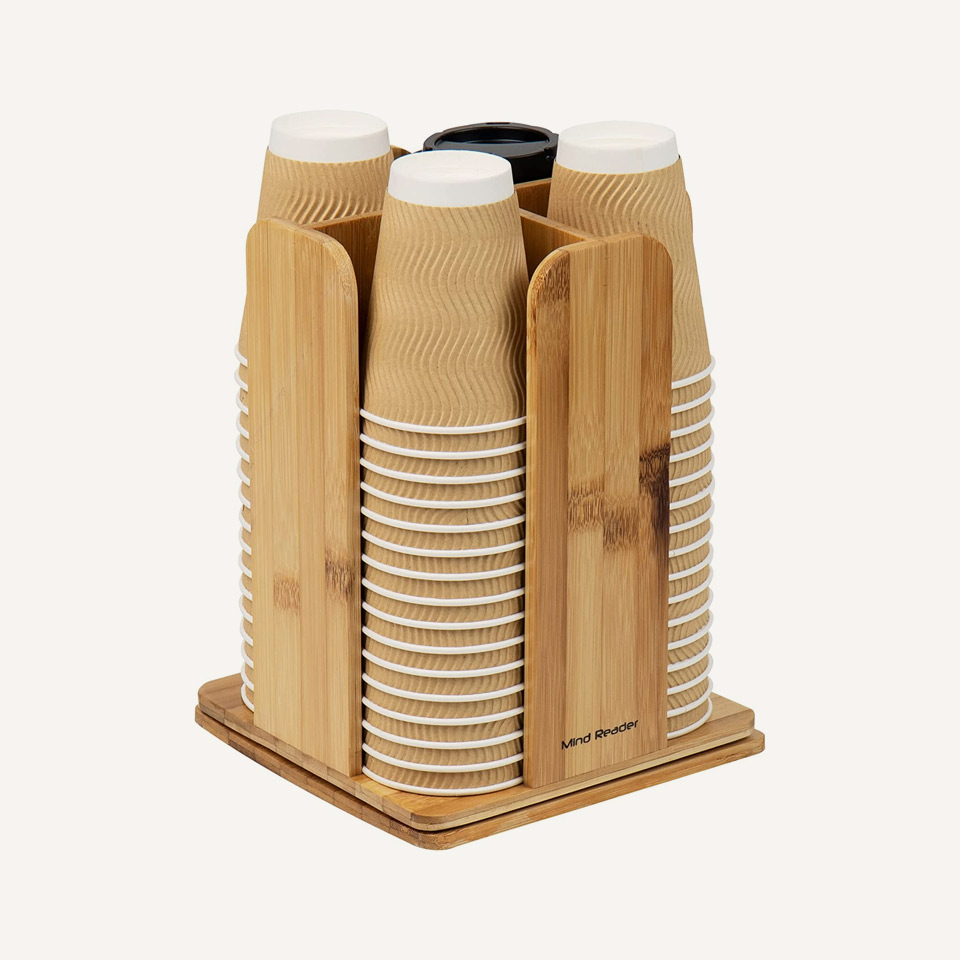 Exquisitely crafted bamboo serving tray